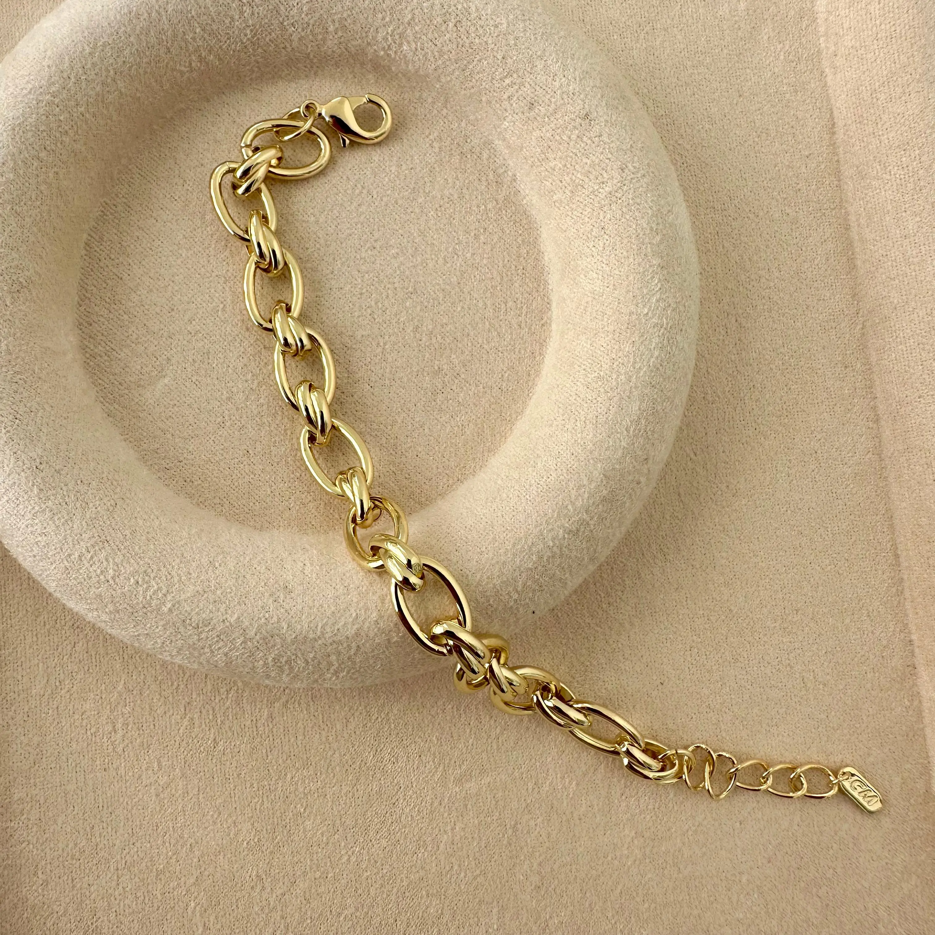 GY0056 Gold Zincir Bileklik