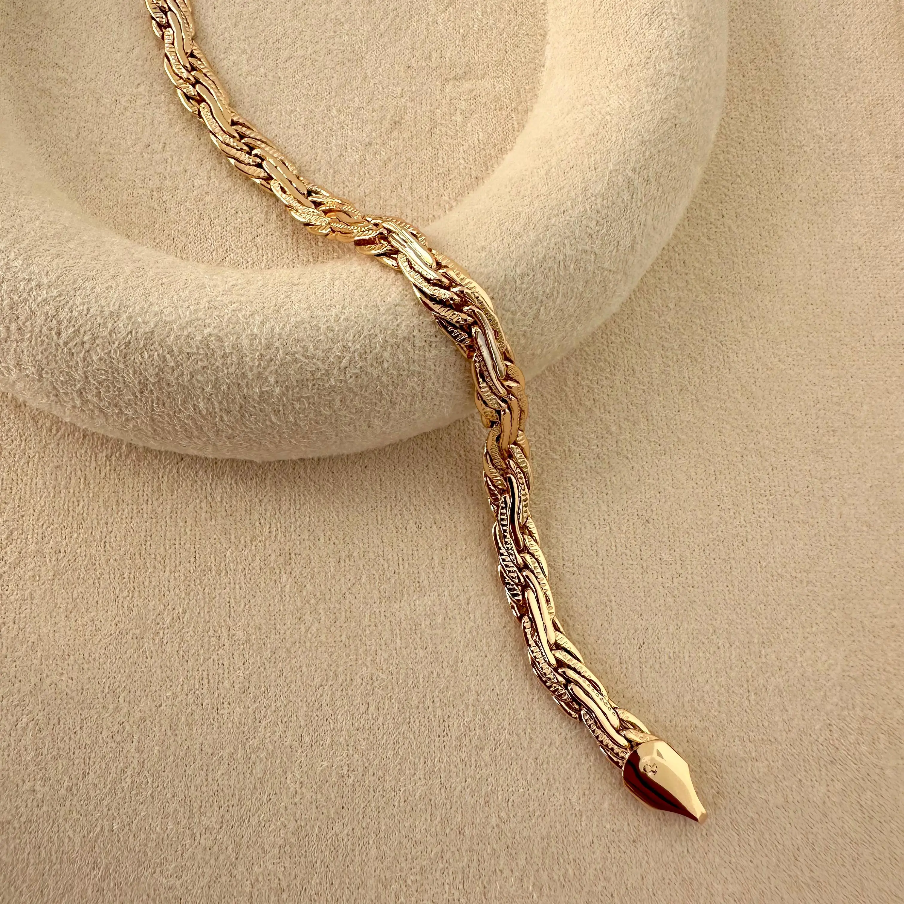 GY0072 Rose Gold Zincir Bileklik