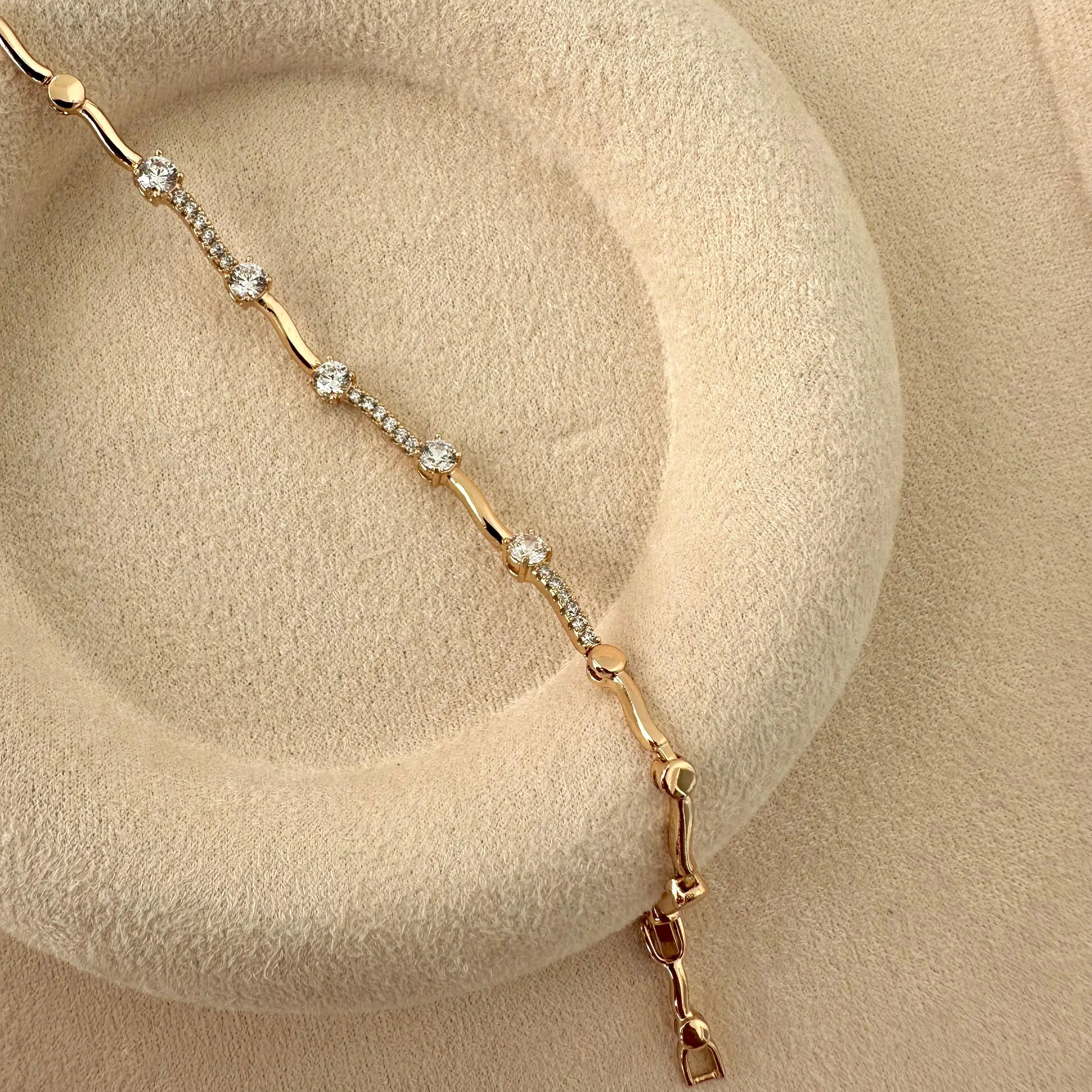 GY0075 Rose Gold İnce Bileklik