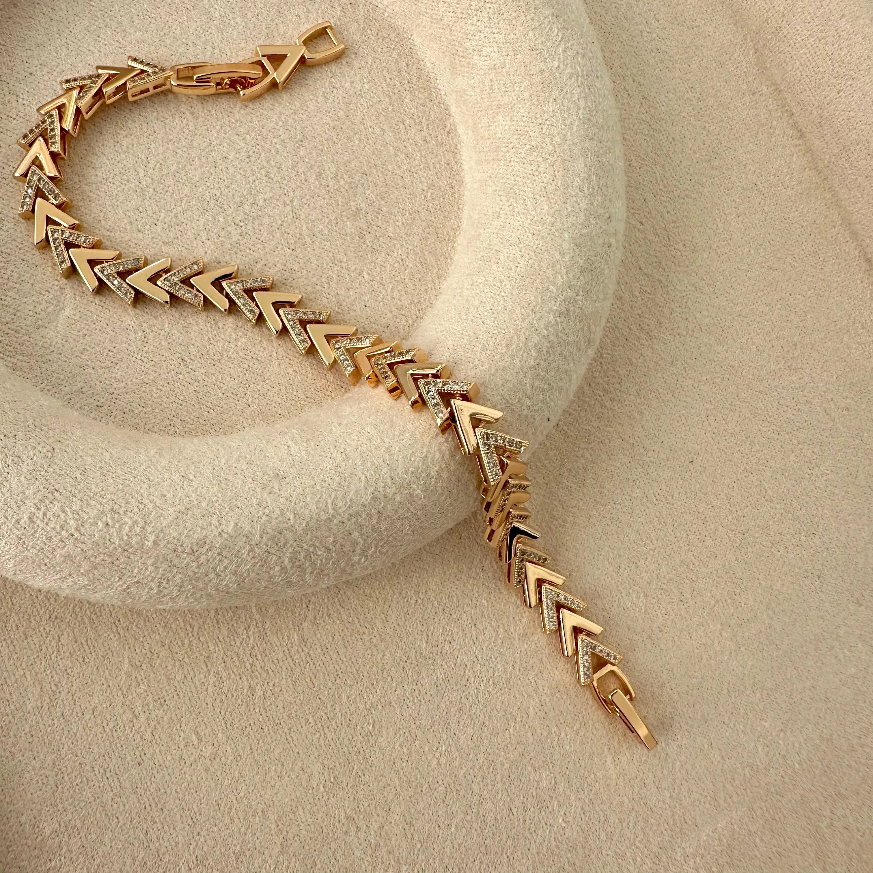 GY0095 Rose Gold Ok Model Bileklik
