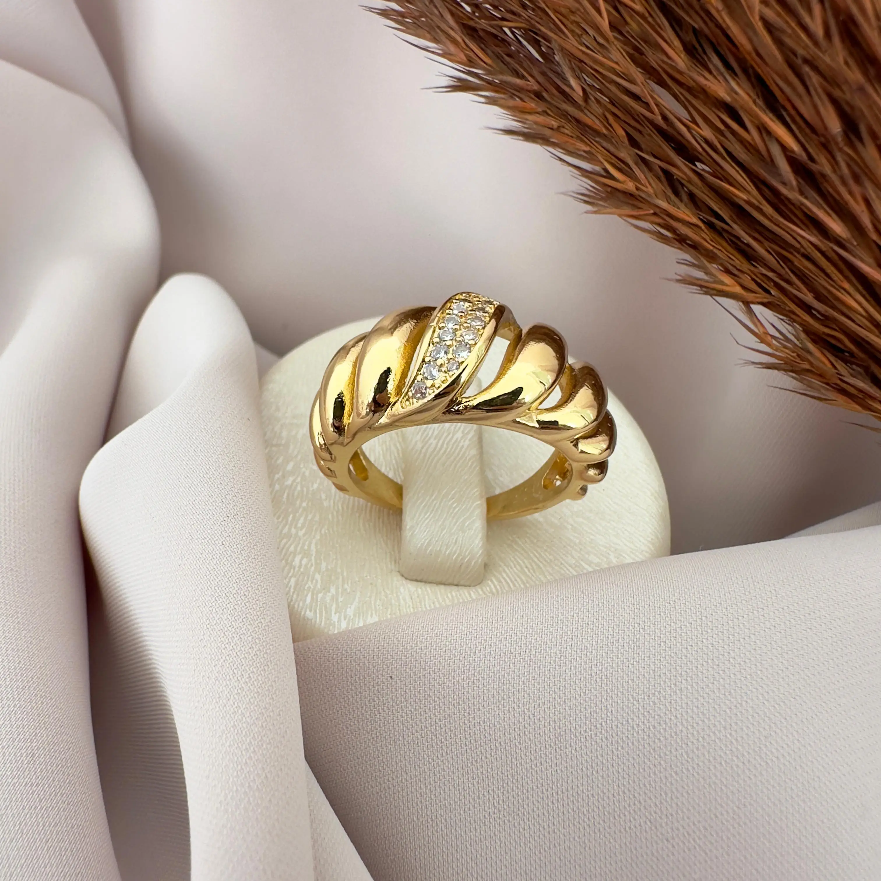 GY0043 Gold Boğum Yüzük
