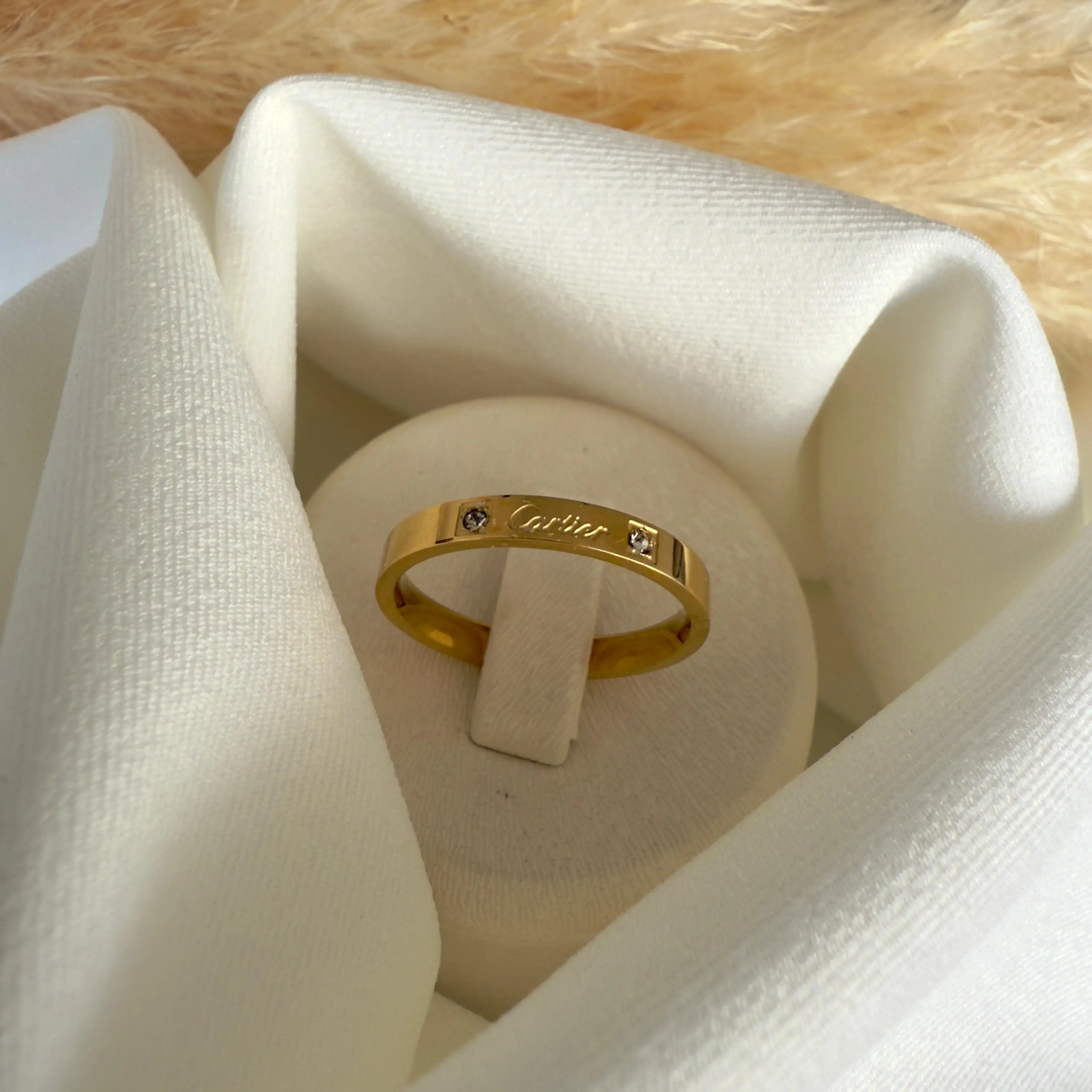GY0080 Gold Cartier Yüzük