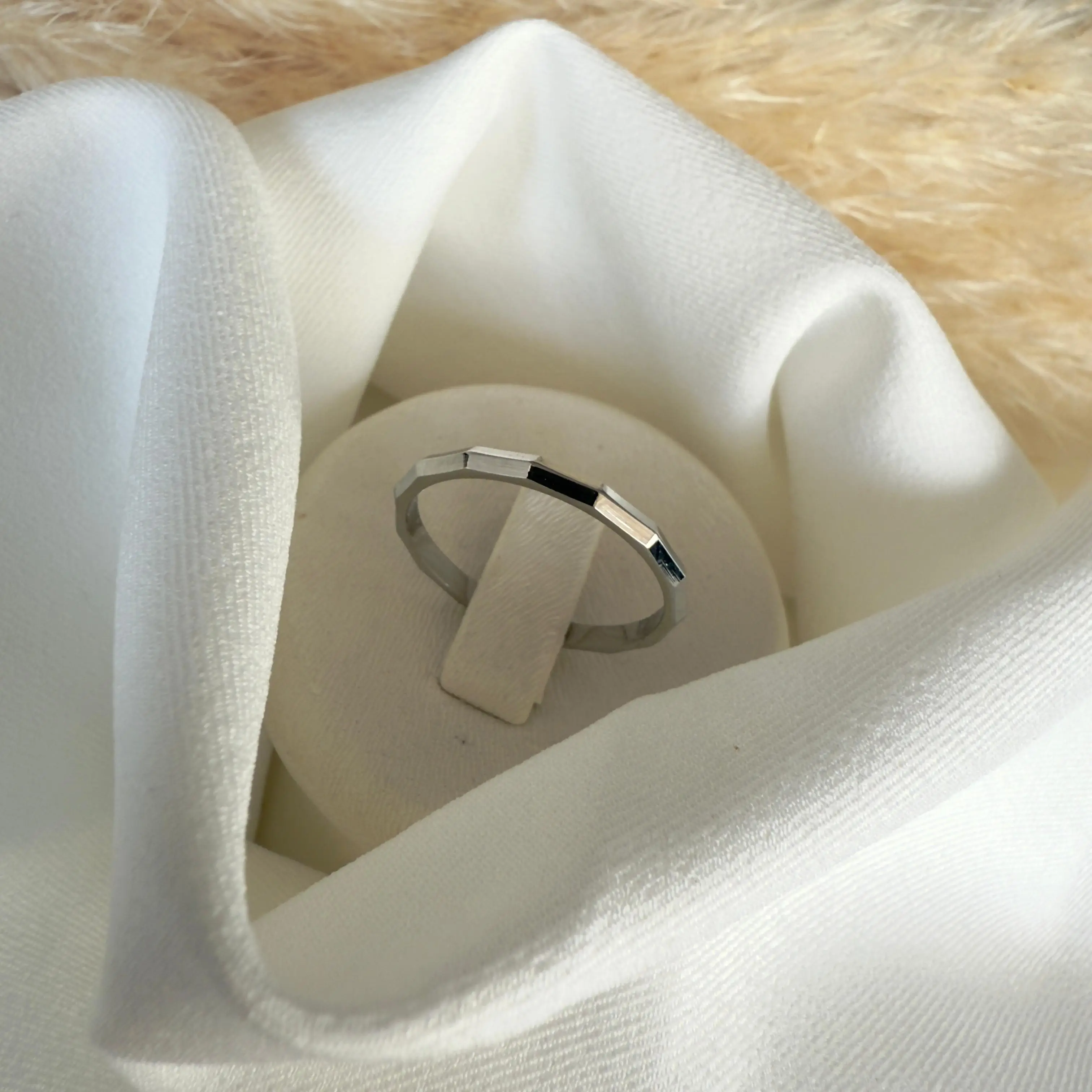 GY0107 Silver İnce Yüzük